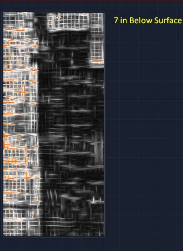GPR Slice Concrete Slab