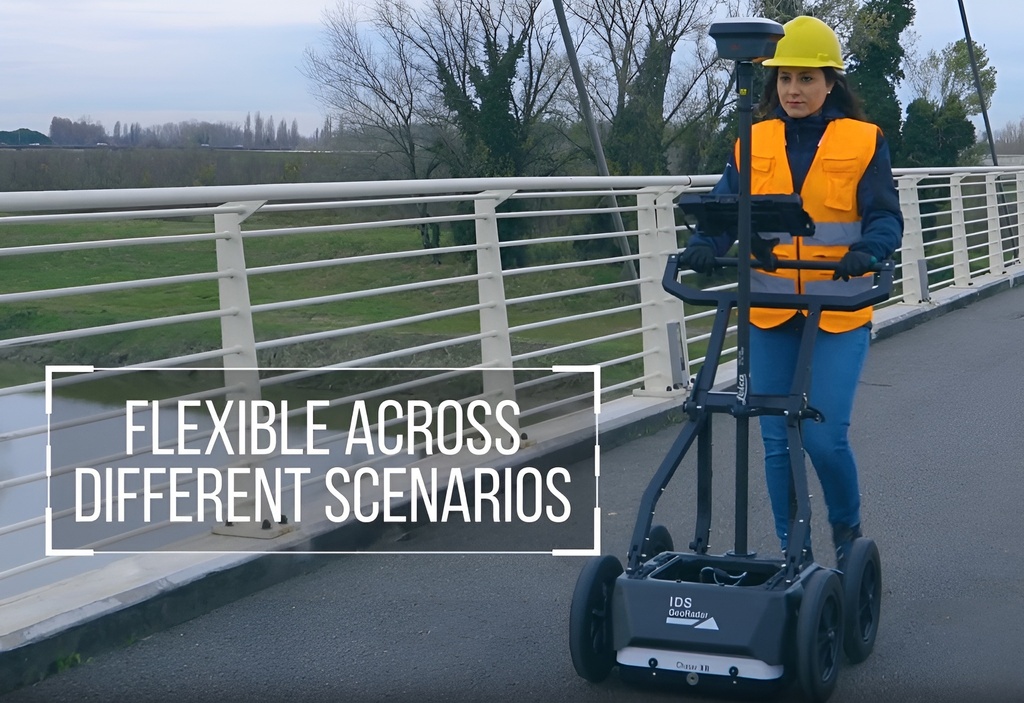 Leica IDS Chaser XR Pushcart